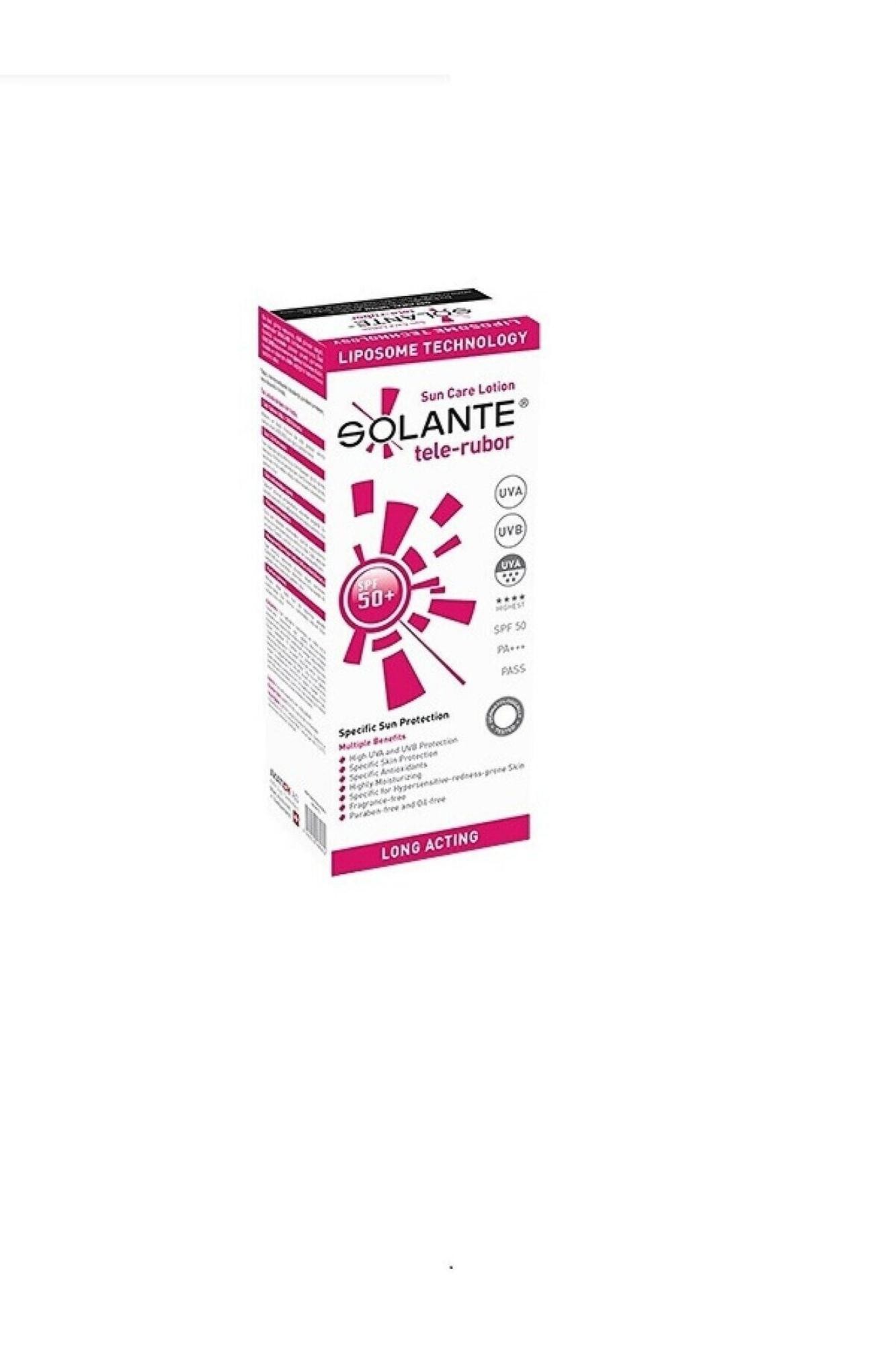 Solante Tele-Rubor Sun Care Losyon SPF50 150 ml