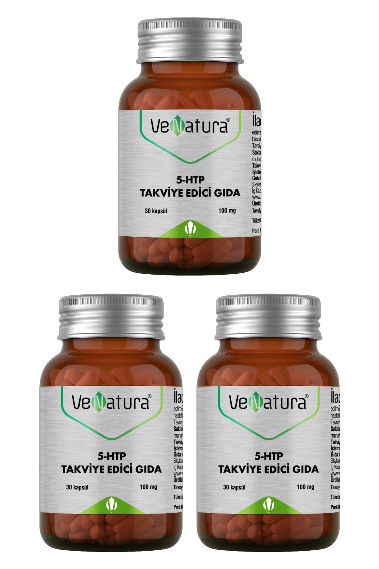 Venatura 5-HTP 30 Kapsül 3 Adet