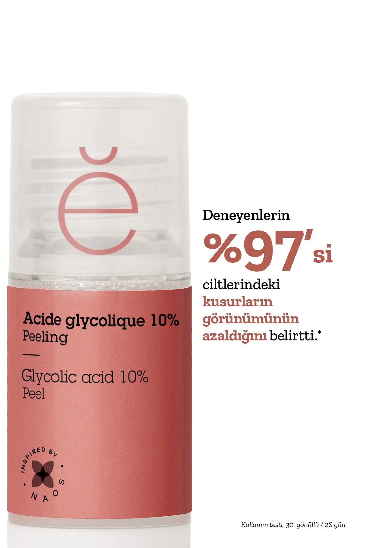 Etat Pur Pure Active Glikolik Asit %10 Aha Peeling Ve Cilt Yenileme Etkili Saf Konsantre Bakım Serumu 15 ml