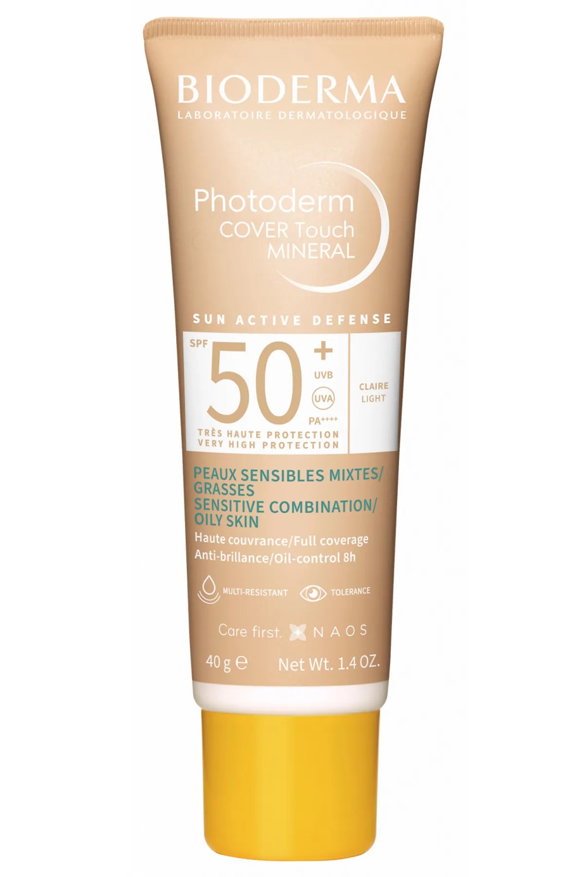 Bioderma Photoderm Cover Touch Spf50+ Light 40 Ml