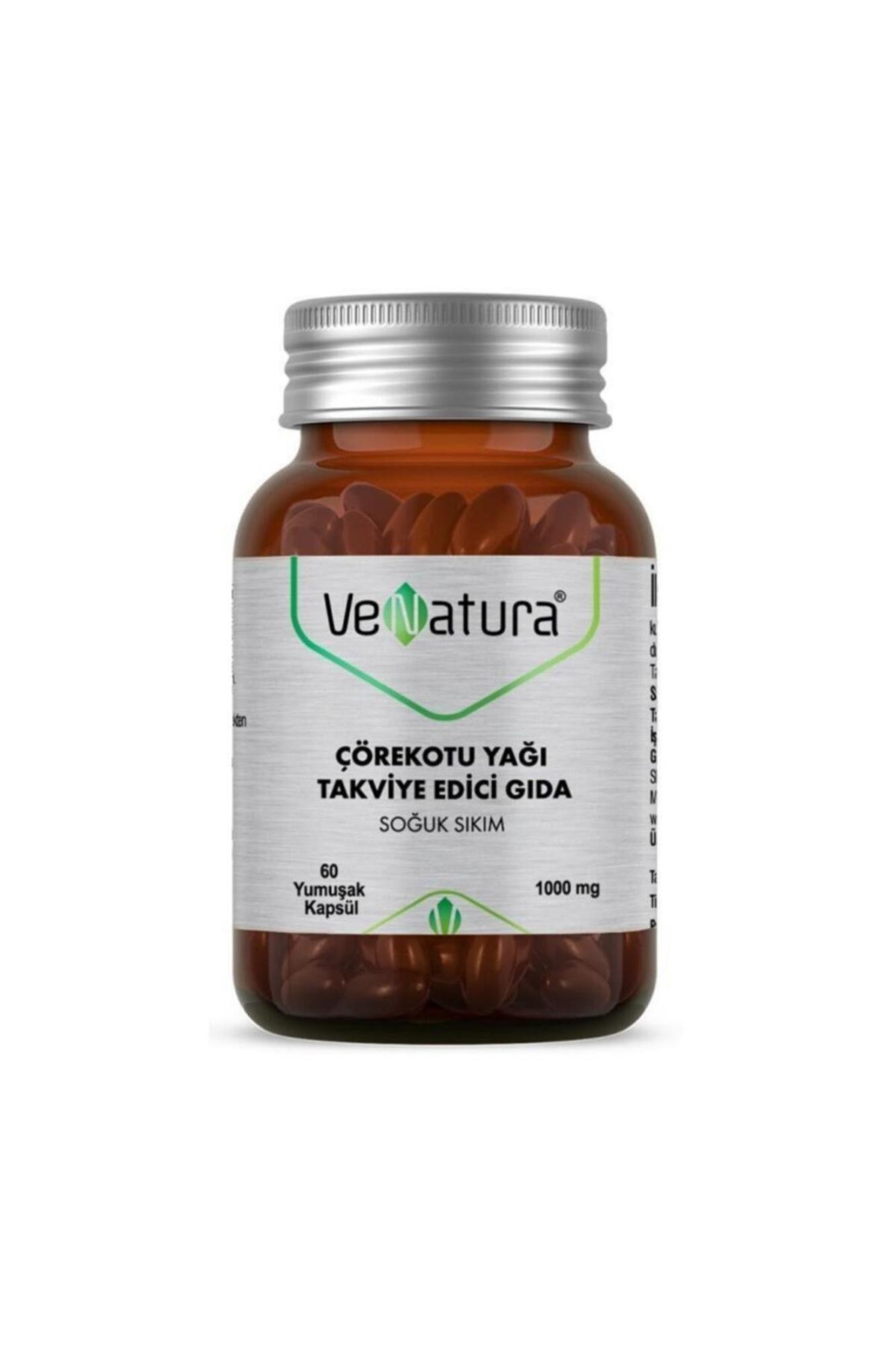 Venatura Çörekotu Yağı 1000 mg 60 Yumuşak Kapsül