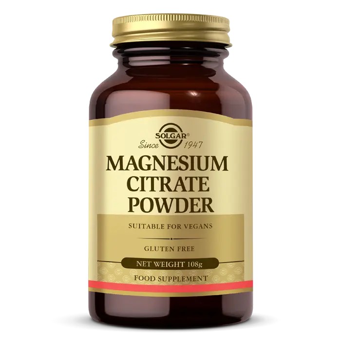 Solgar Magnesium Citrate Powder 108 gr