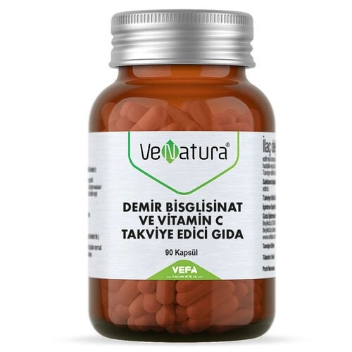 VeNatura Demir Bsg Ve Vitamin C 90 Kapsül