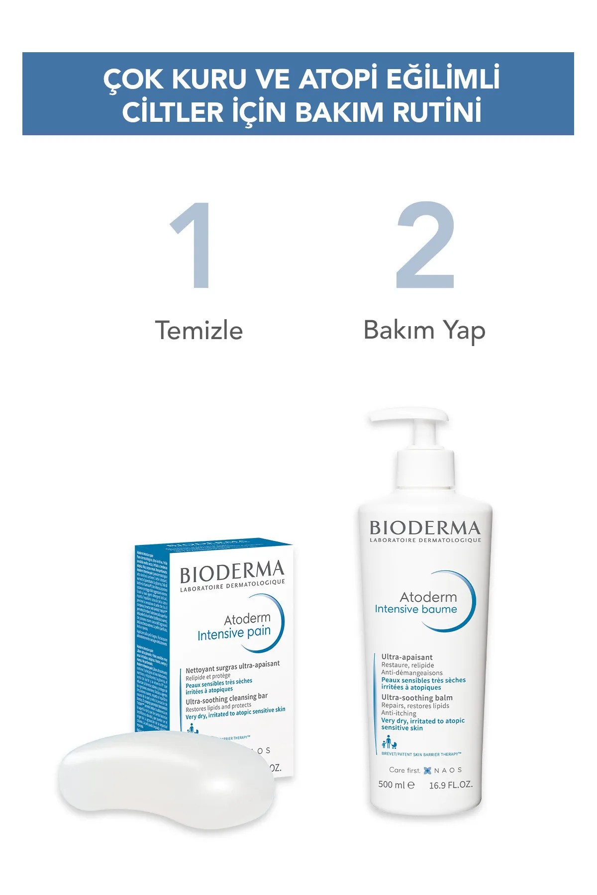 Bioderma Atoderm Intensive Bar 150 gr