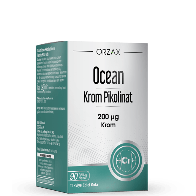 Ocean Krom Pikolinat 20 mcg 90 Kapsül