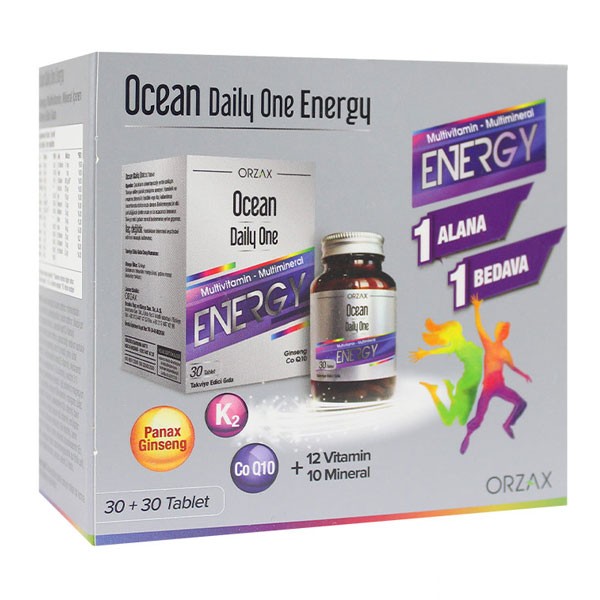 Ocean Daily One Energy 1+1 (30+30) Tablet