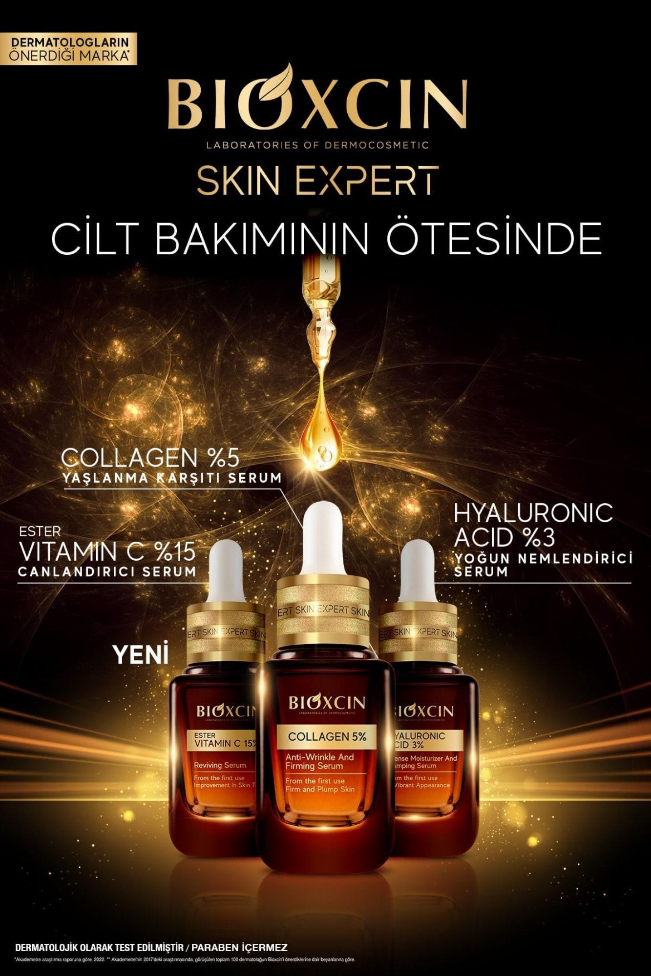 Bioxcin Ester C Vitamini Serum %15 & Niasinamid %2 - Aydınlatıcı Canlandırıcı Renk Tonu Eşitleyici Lipozomal