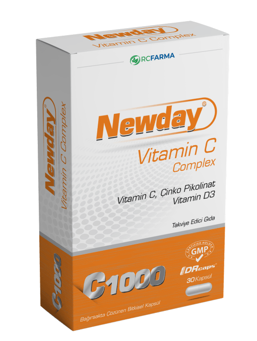 Newday Vitamin C Complex 30 Kapsül