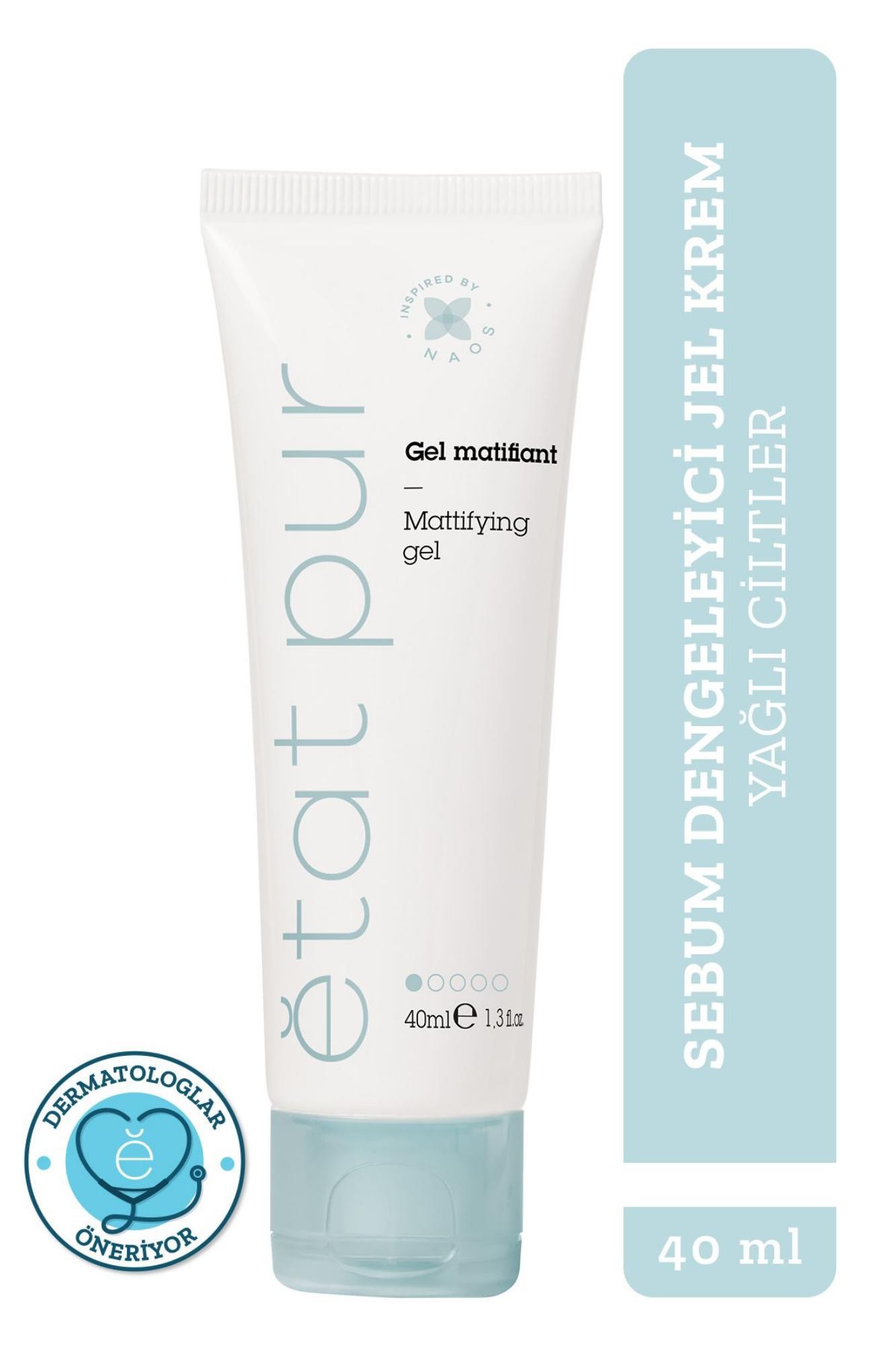 Etat Pur Gel Matifying Cream 40 ml