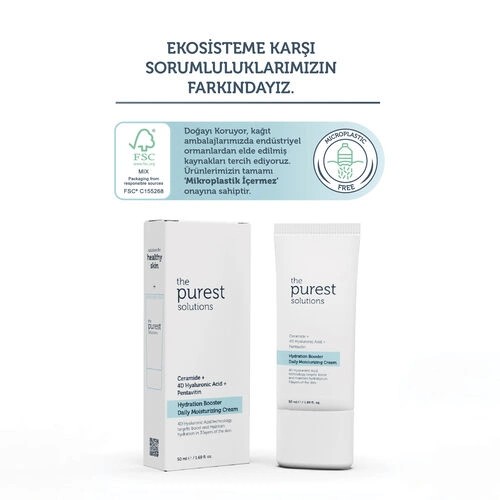 The Purest Solutions 24 Saat Etkili Günlük Yoğun Nemlendirici Cilt Bakım Kremi 50 ml