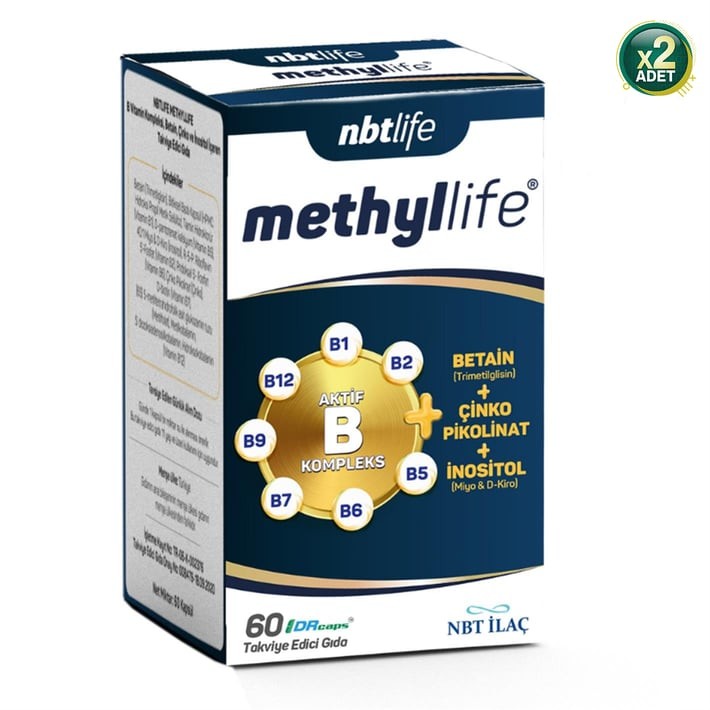 Nbt Life Methyllife 60 Kapsül 2 Adet