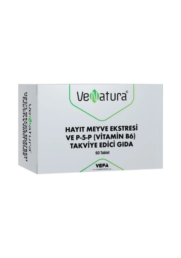 Venatura Hayıt Meyve Ekstresi P5P Vitamin B6 60 Tablet