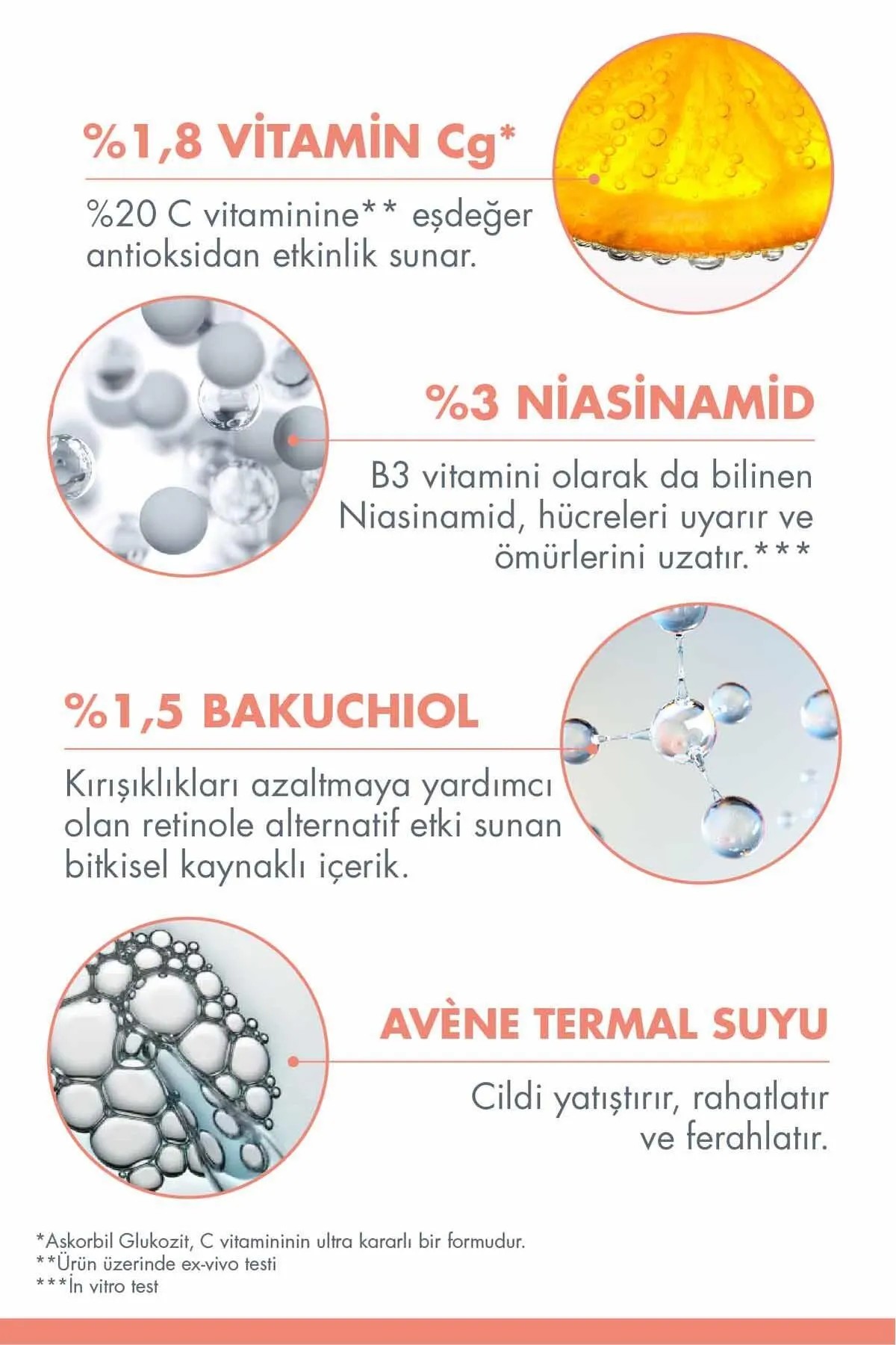 Avene Vitamin Activ Cg Parlaklık Serumu 30 ml