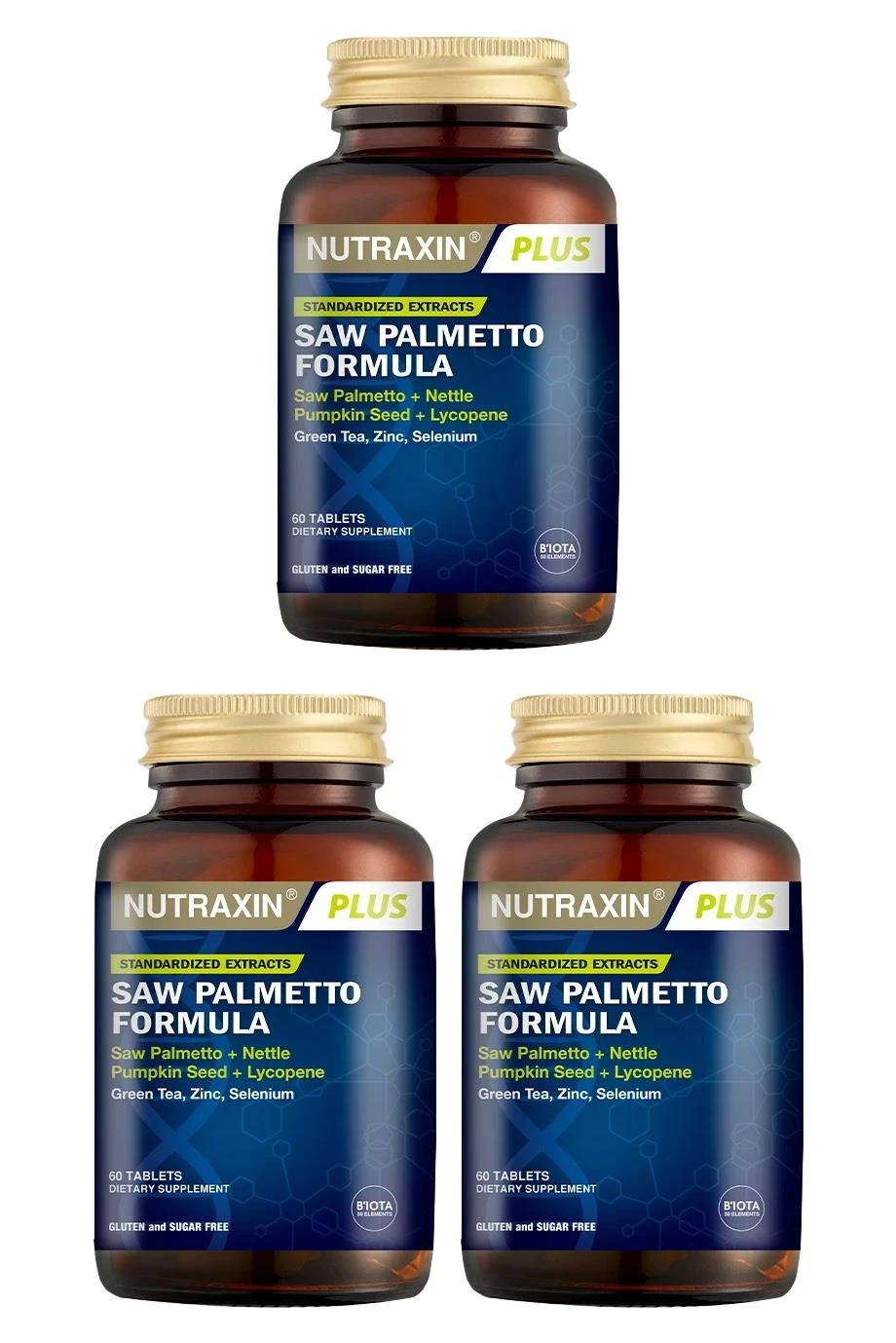 Nutraxin Saw Palmetto Formula 60 Tablet 3 Adet