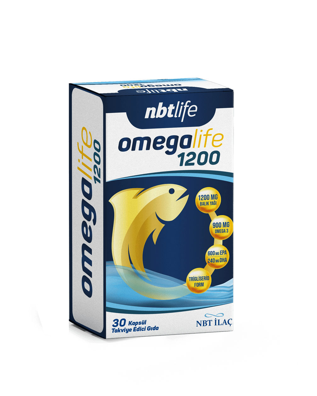 NBT Life Omegalife 1200 Mg 30 Kapsül