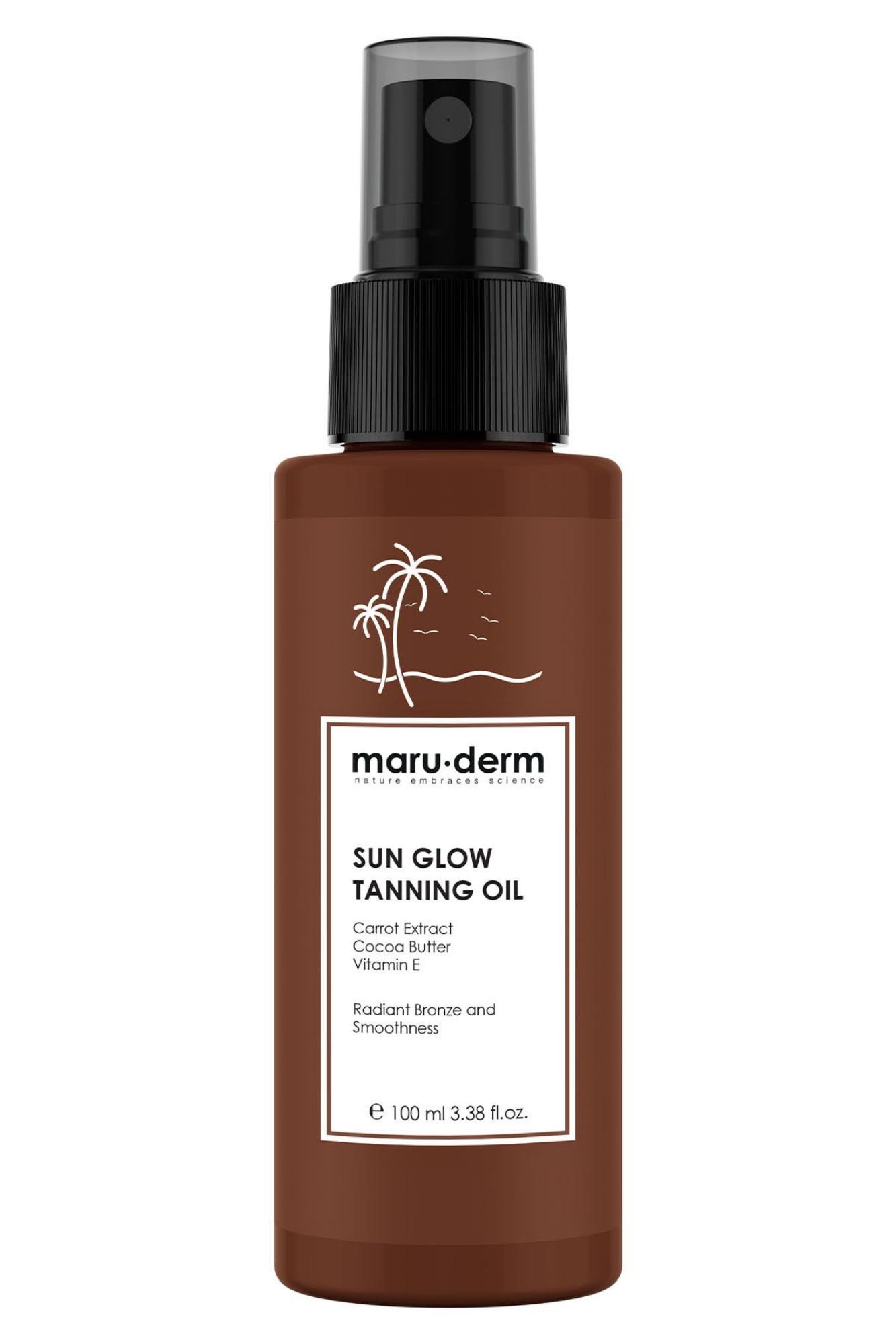 Maruderm SPF 0 Sun Glow Tanning Oil 100 ML