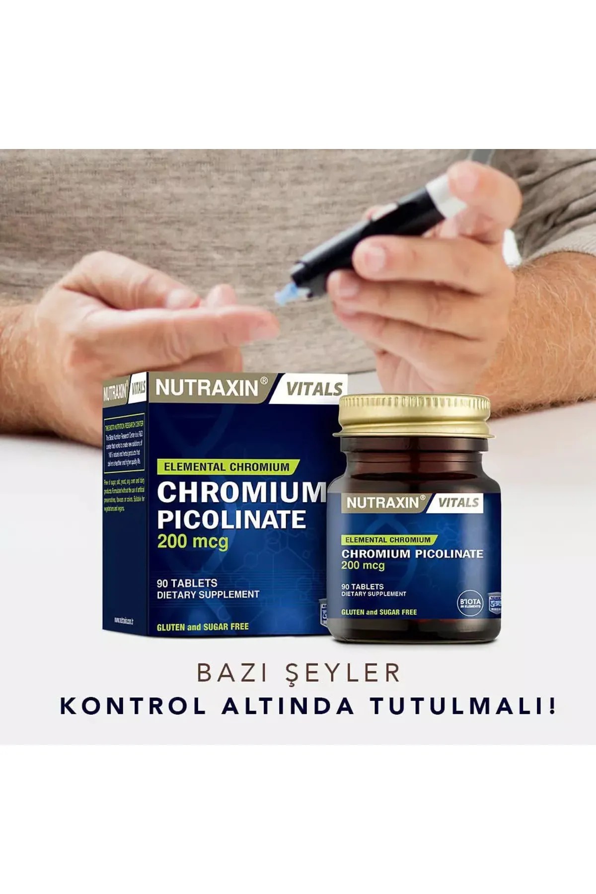 Nutraxin Chromium Picolinate 200 Mcg 90 Tablet