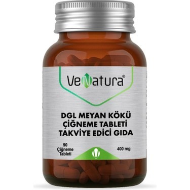 VeNatura Dgl Meyan Kökü 90 Çiğneme Tablet