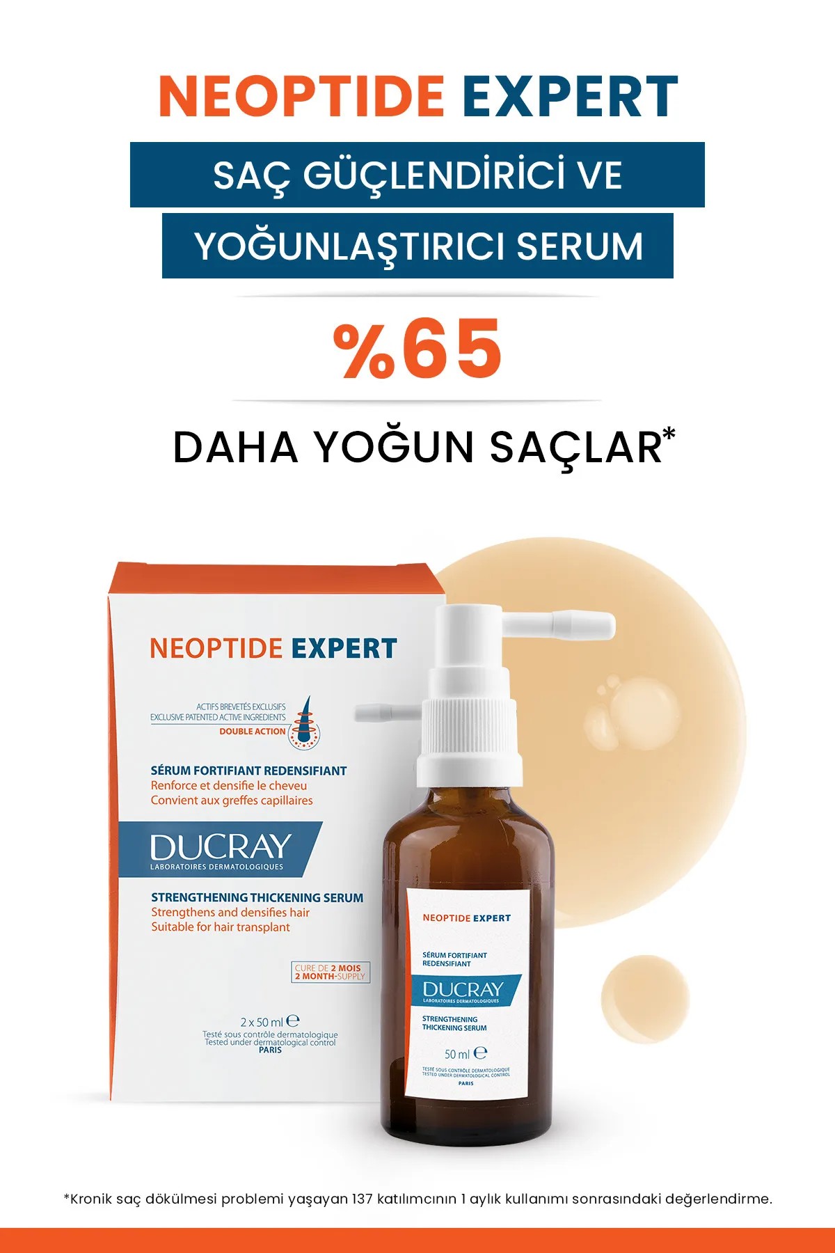 Ducray Neoptıde Expert Serum 50 ml X 2 Adet