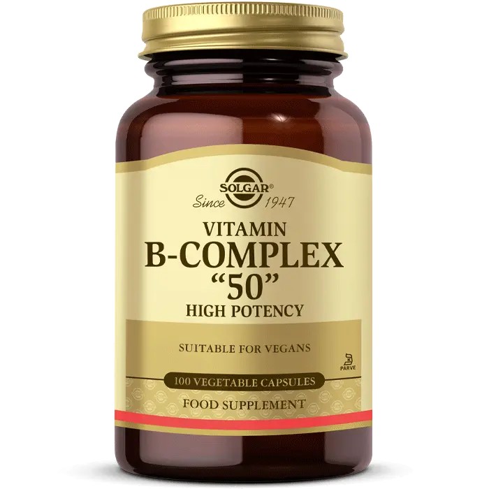 Solgar Vitamin B Complex 50 Mg 100 Kapsül