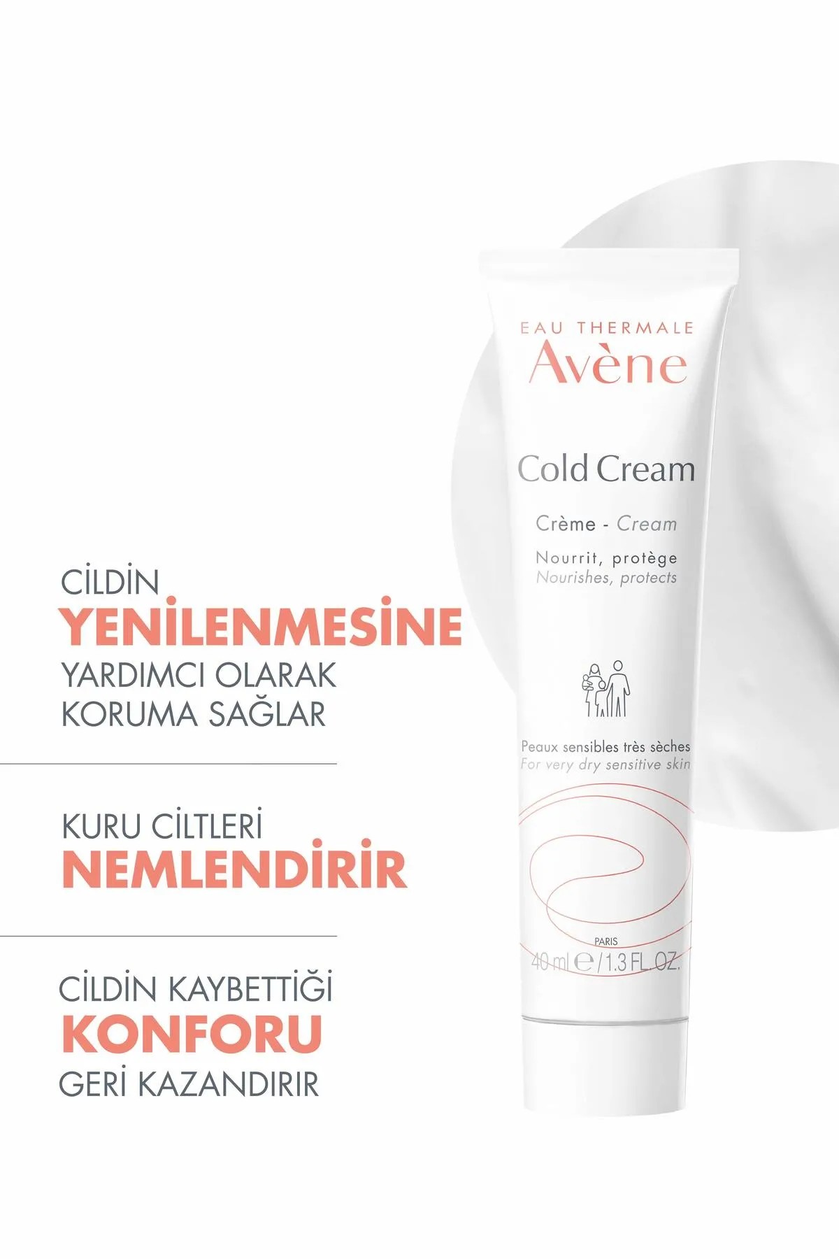 Avene Cold Cream - Kuru Ciltler Için Bakım Kremi 40ml