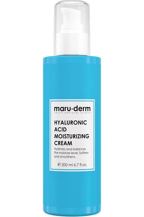 Maruderm Hyalüronik Asit Nemlendirici Yüz Ve Vücut Cilt Bakım Kremi 200 Ml