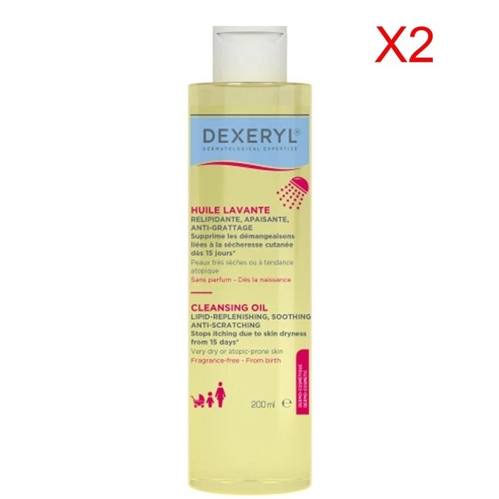 Dexeryl Cleansing Oil 200 ml 2 Adet