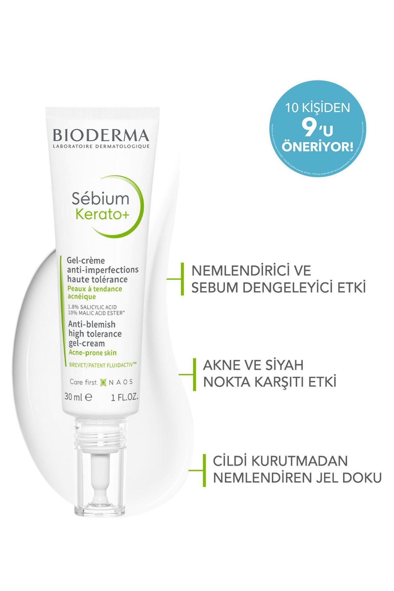 Bioderma Karma ve Yağlı Ciltler için Akne Karşıtı Bakım Kiti