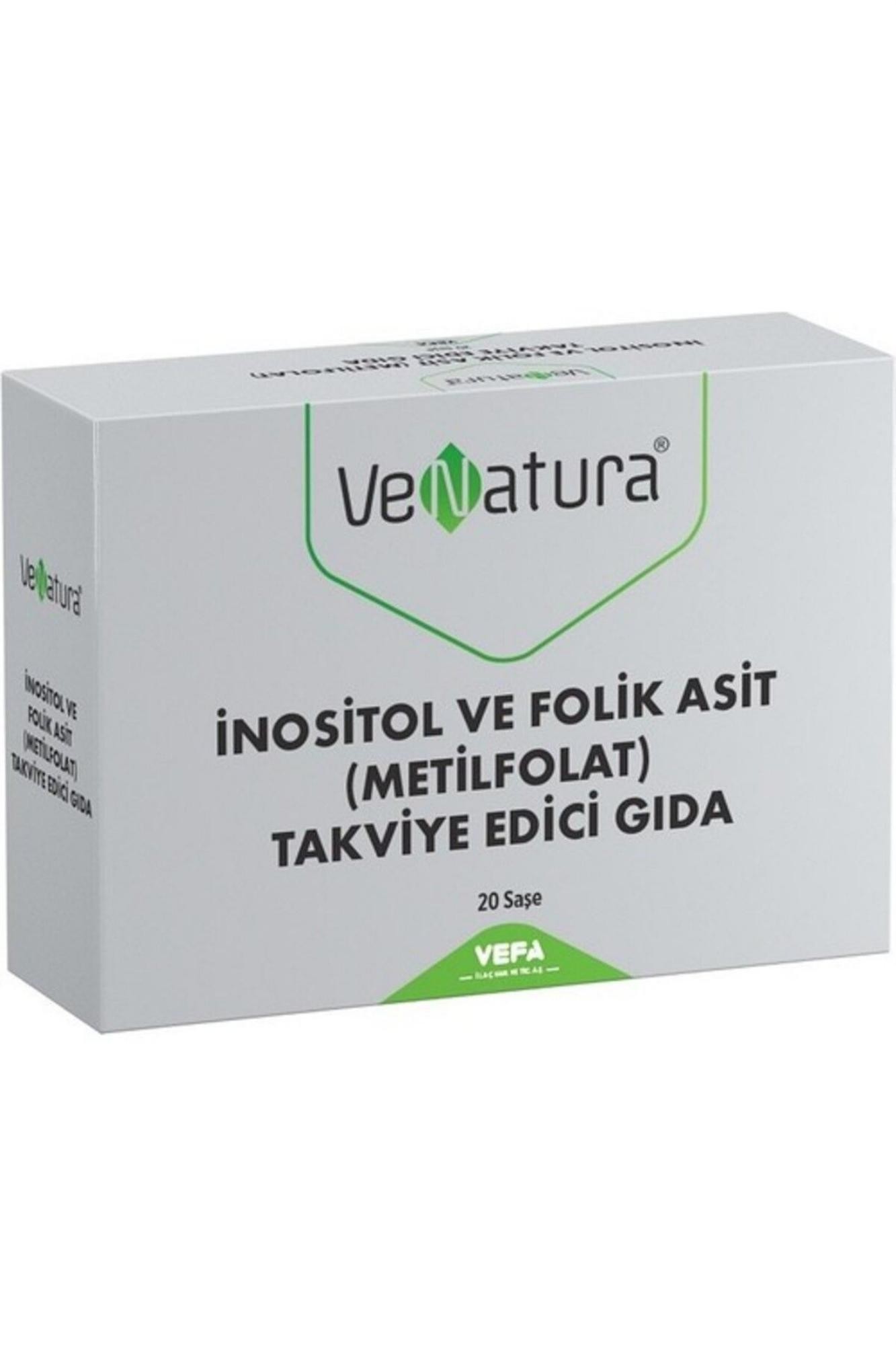 Venatura İnositol ve Folik Asit Metilfolat 20 Saşe