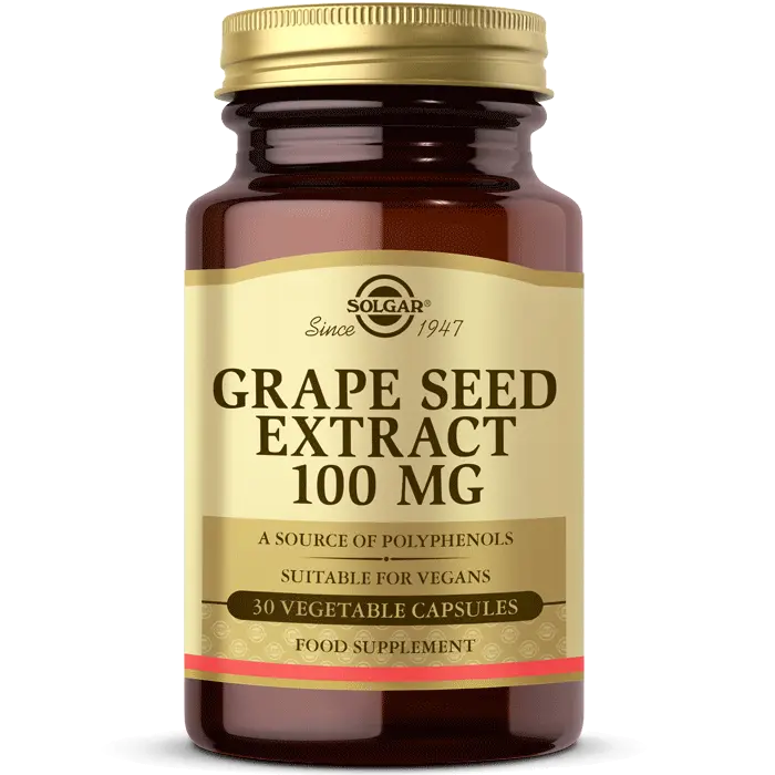 Solgar Grape Seed Extract 100 mg 30 Kapsül