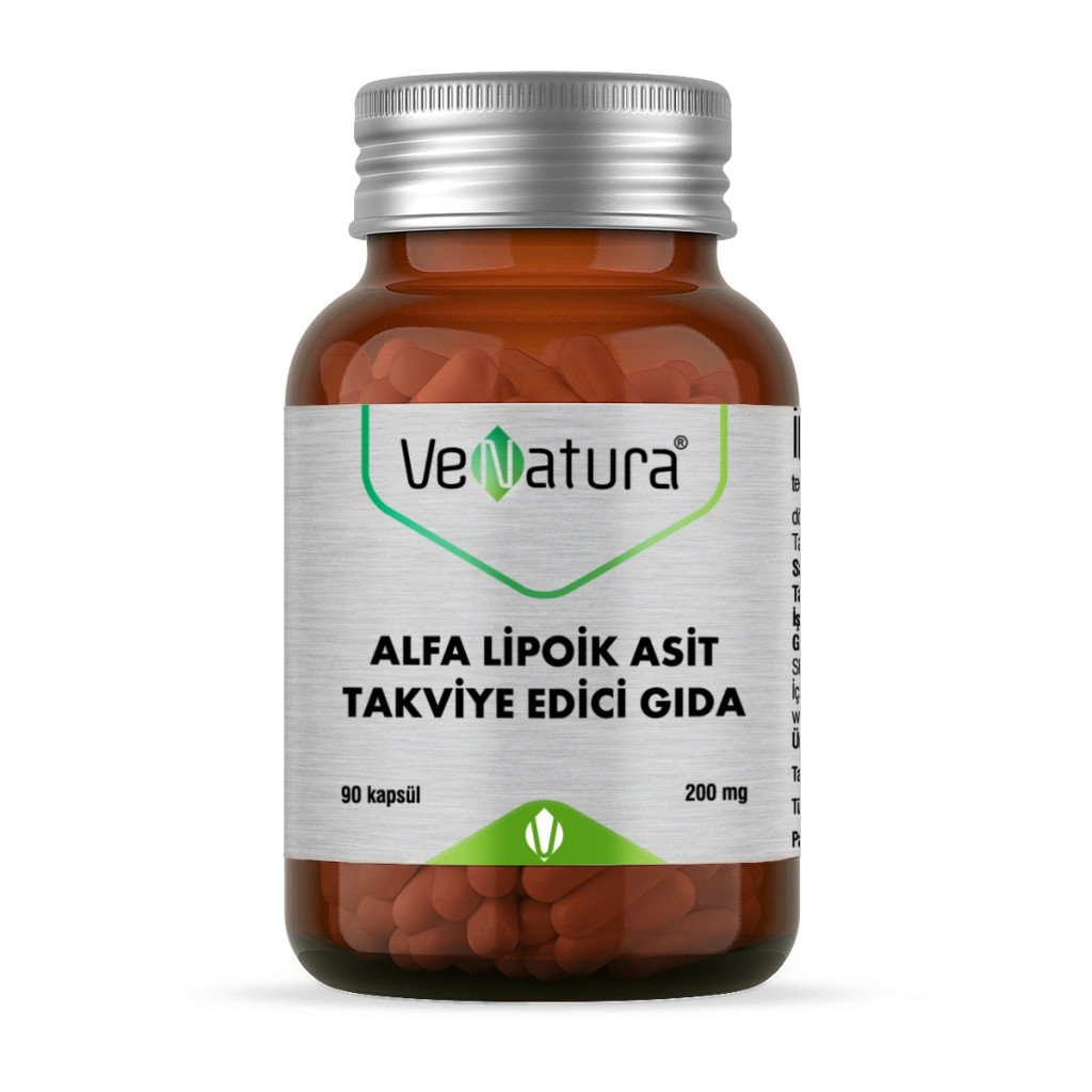 Venatura Alfa Lipoik Asit 200 mg 90 Kapsül