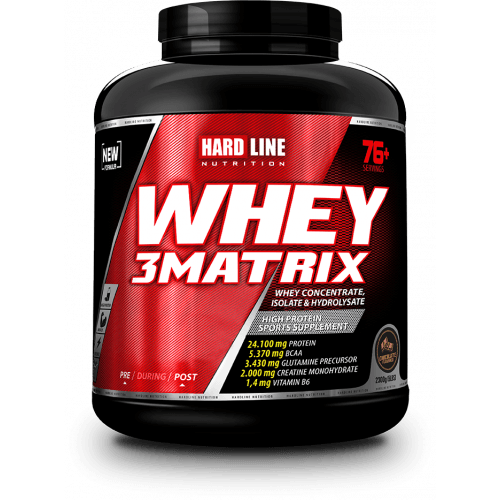 Hardline Whey 3 Matrix Çikolatalı 2300 gr