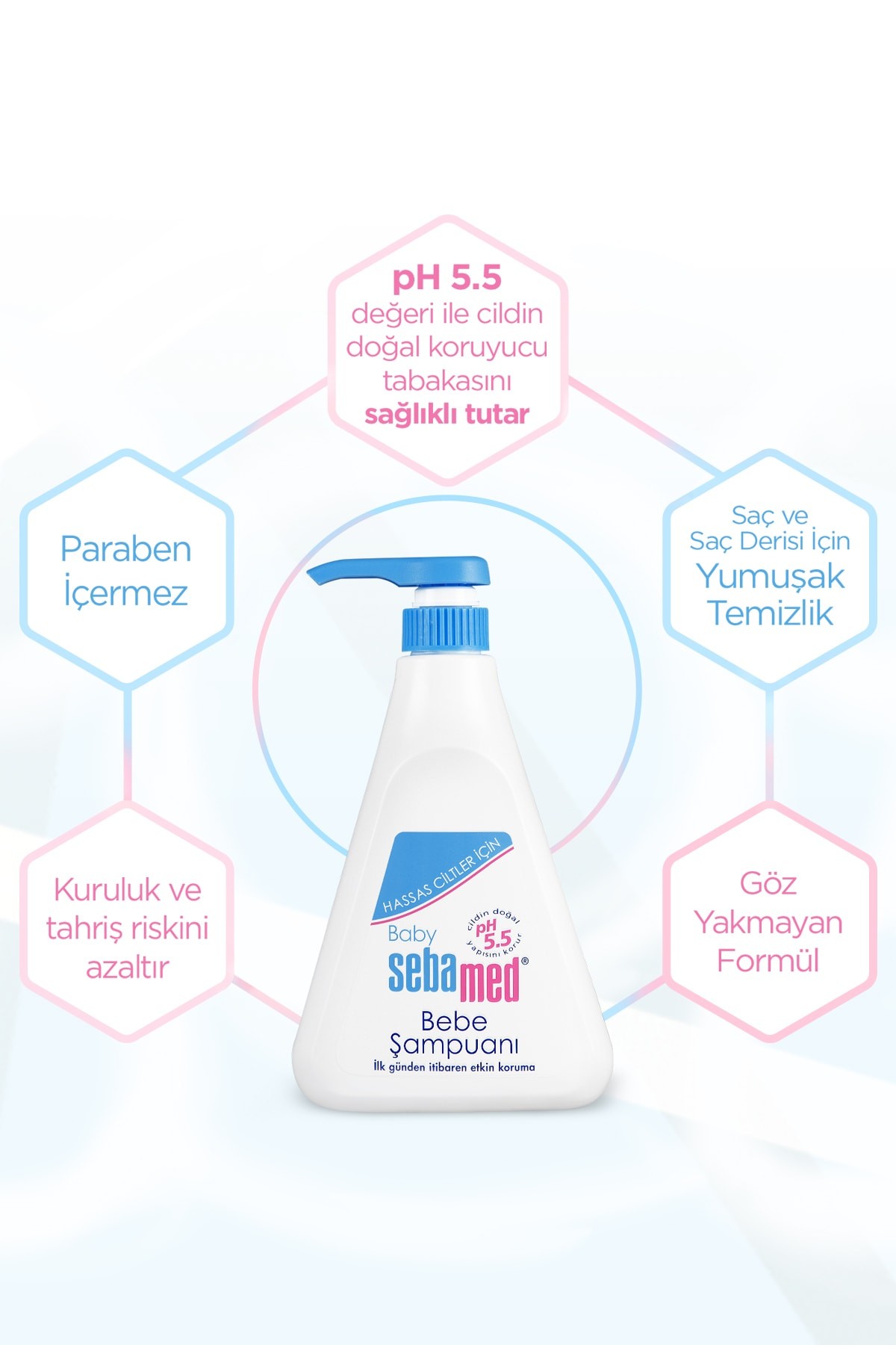 Sebamed Bebe Şampuan 500ml