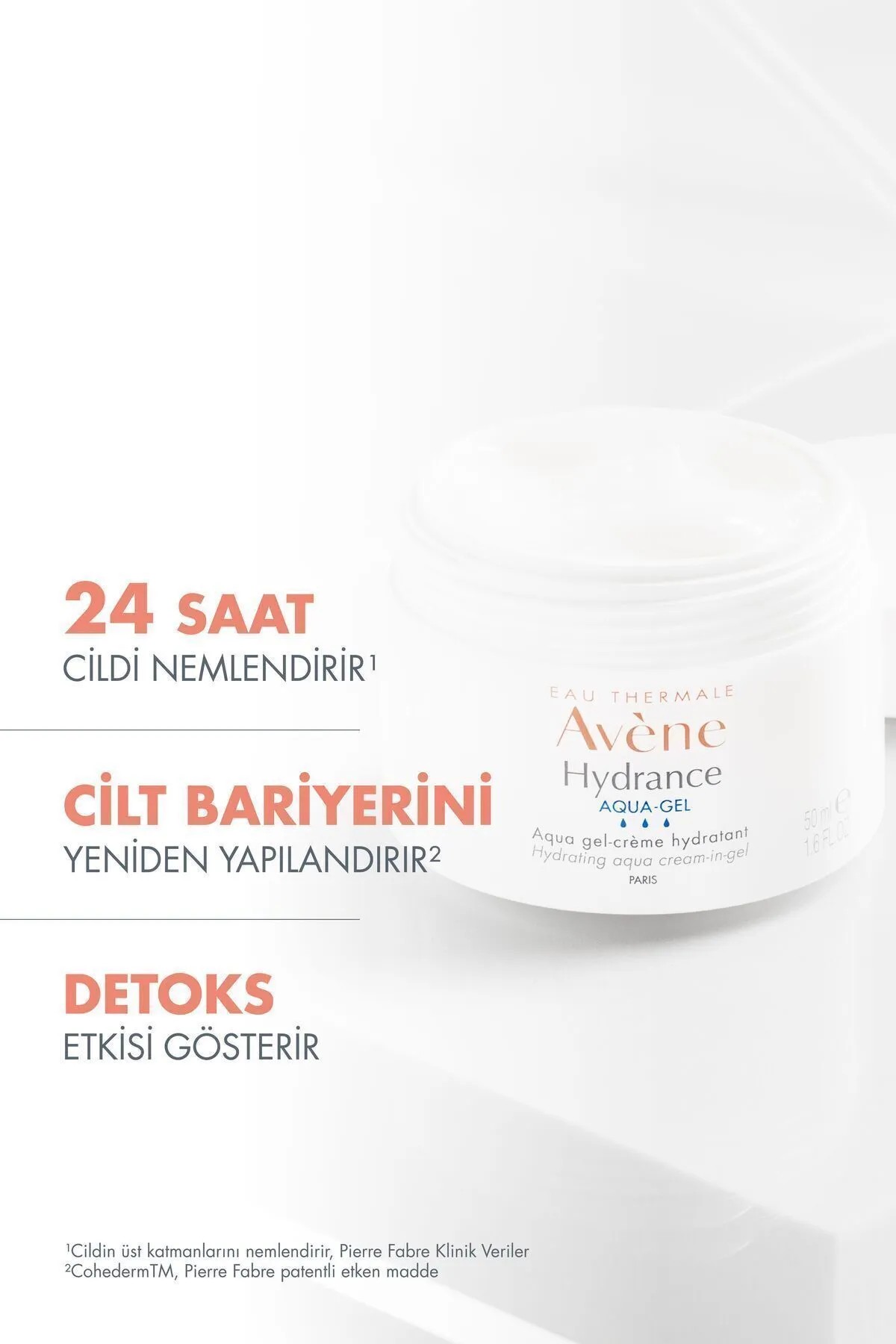 Avene Hydrance AQUA-GEL Nemlendirici Aqua Jel Krem