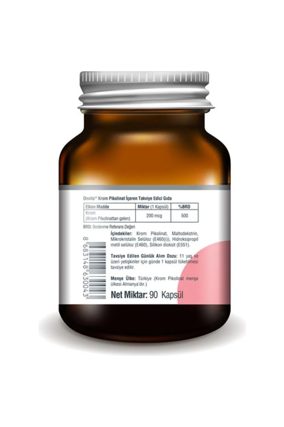 Onvita Krom Pikolinat 200 Mcg