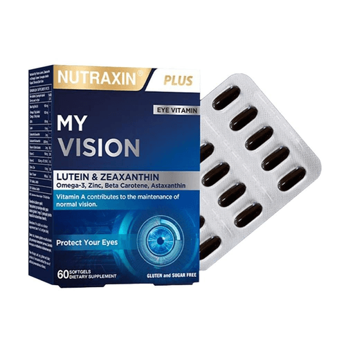 Nutraxin Plus My Vision Göz Vitamini Lutein Zeaksantin 60 Kapsül