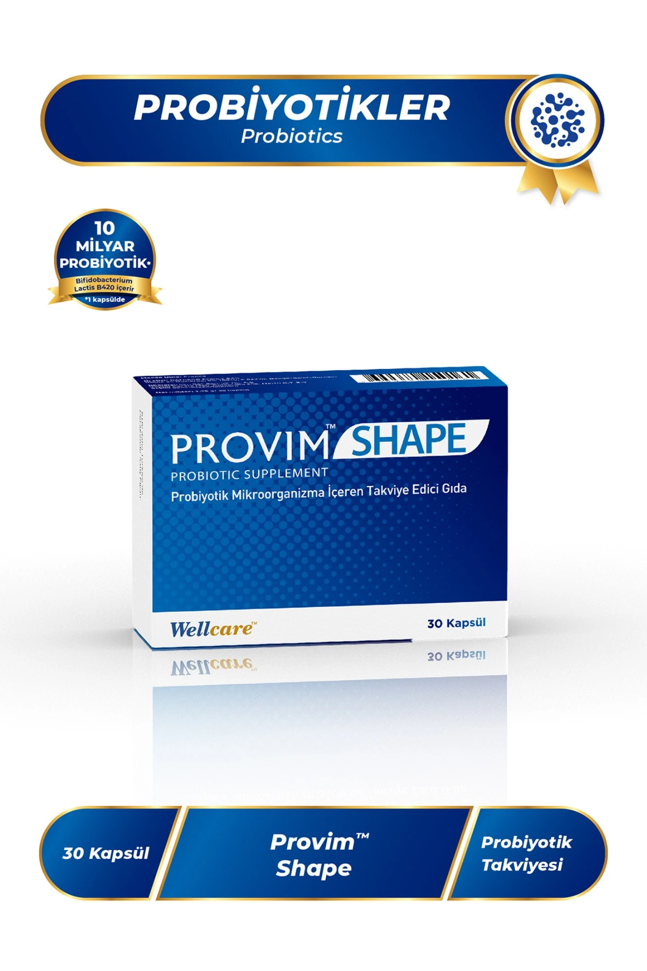 Wellcare Provim Shape 30 Kapsül