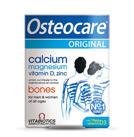 Vitabiotics Osteocare Kalsiyum,Magnezyum, Çinko, D vitamini İçeren Kemik Sağlığı Vitamini 90 Tablet