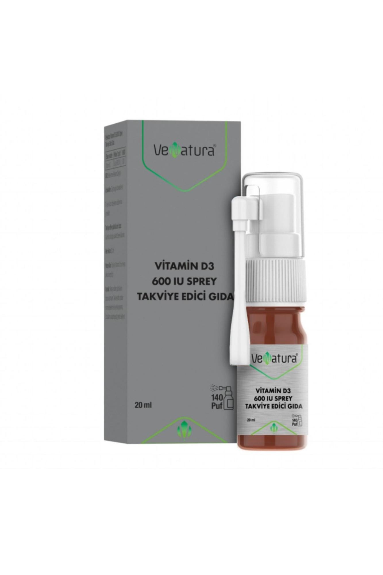 Venatura Vitamin D3 600 IU Sprey 20 ml