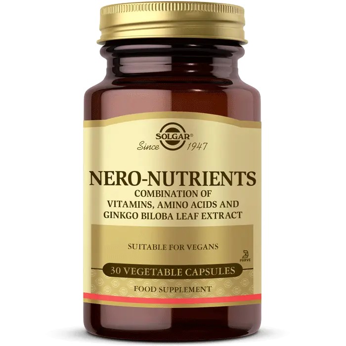 Solgar Nero Nutrients - 30 Kapsül
