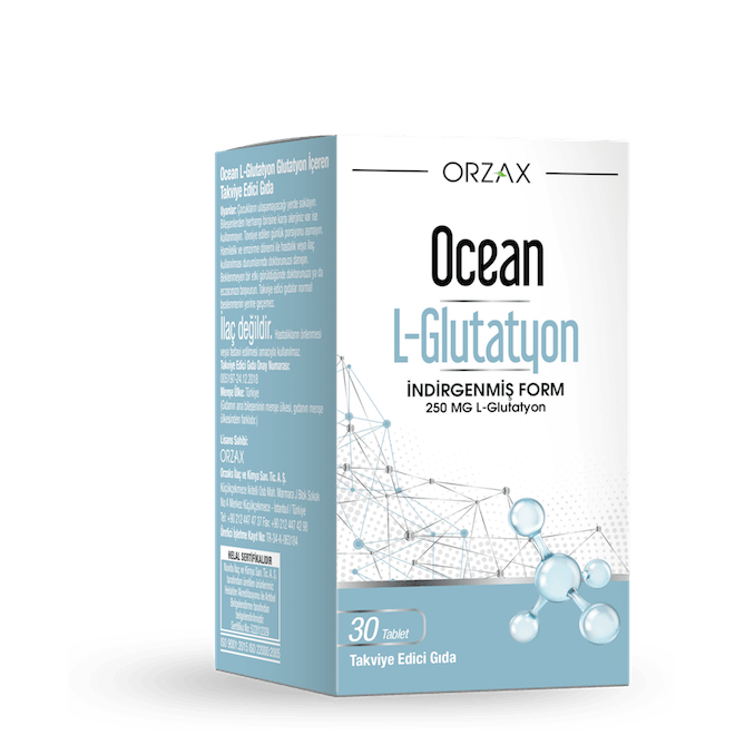 Ocean L-Glutatyon 250 mg 30 Tablet