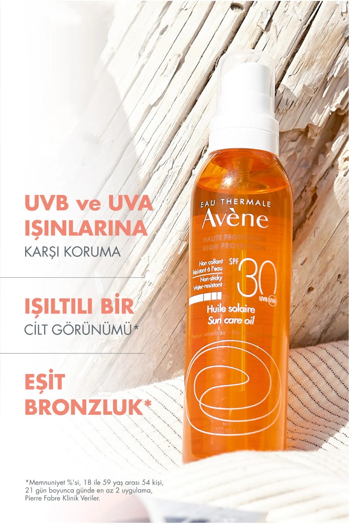 Avene Sun Huile Solaire Spf30 200 ml