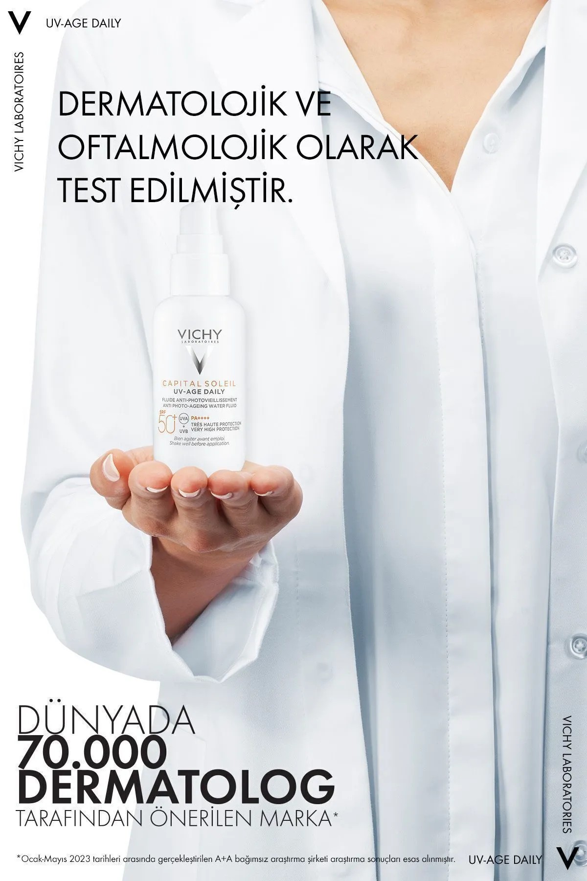 Vichy Capital Soleil Uv Age Daily Spf50 Foto Yaşlanma Karşıtı Güneş Kremi 40ml