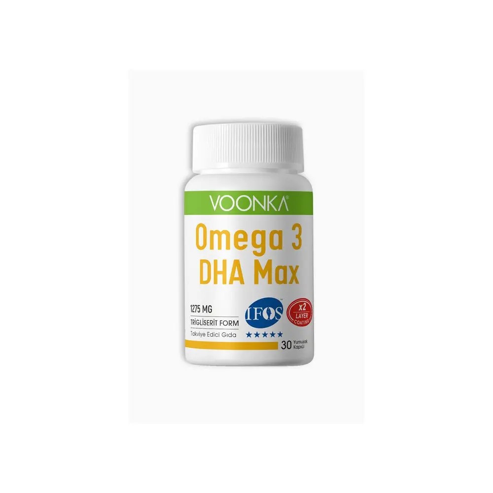 Voonka Omega-3 DHA Max 1275 mg 30 Kapsül