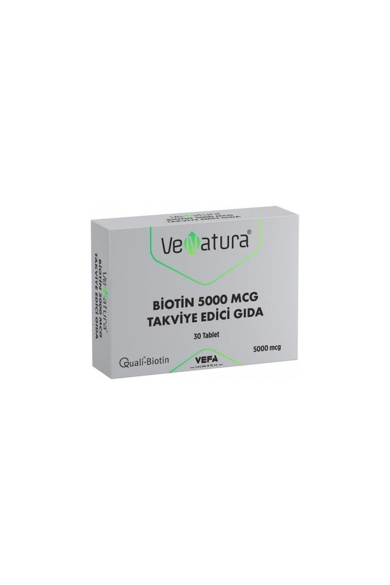 Venatura Biotin 5000 mcg 30 Tablet