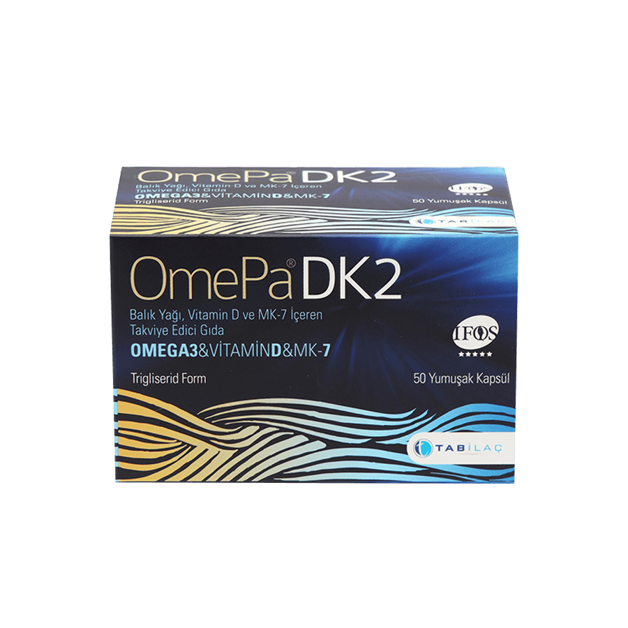 Omepa Dk2 Vitamin D7 Mena Q7 - 50 Yumuşak Kapsül