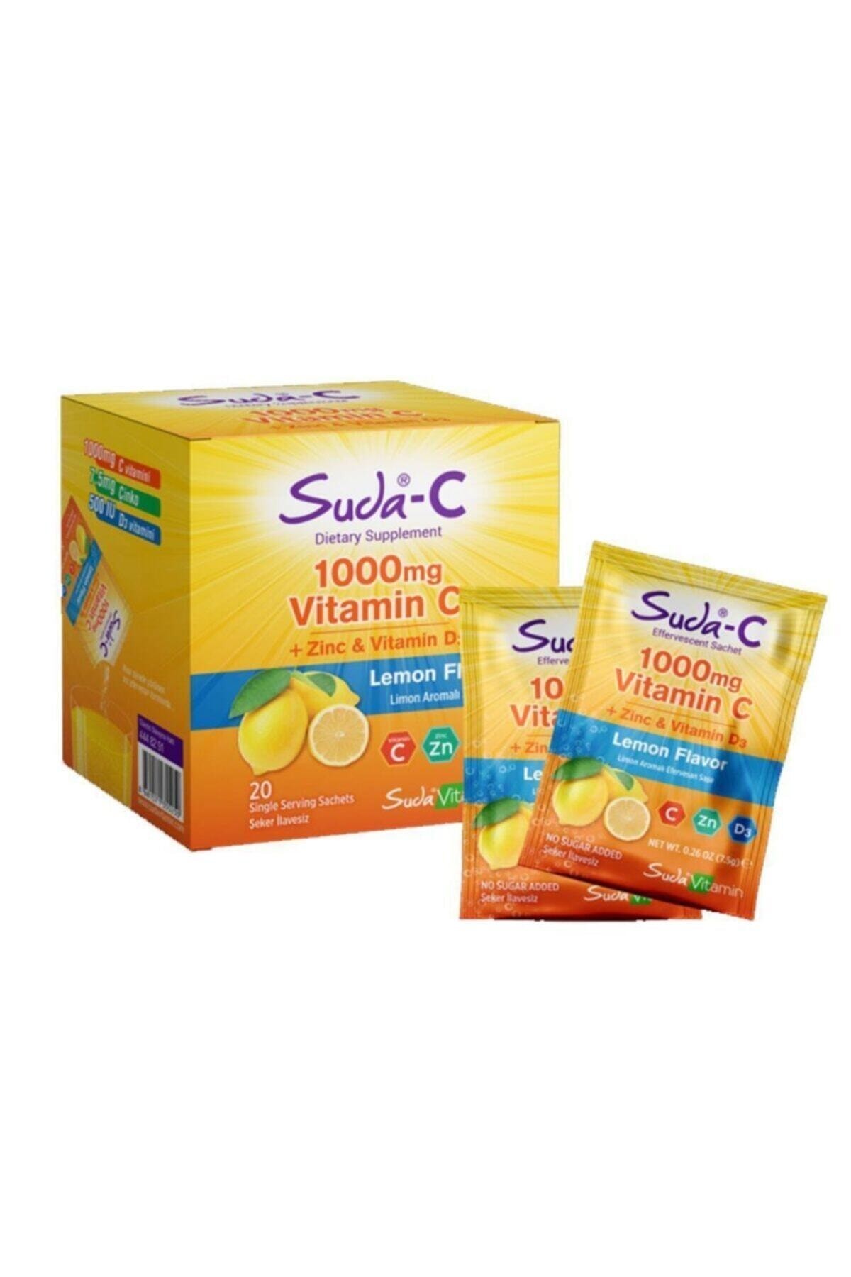 Suda Vitamin C 1000 Mg 20 Saşe Limon