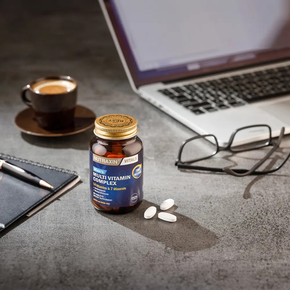 Nutraxin Multivitamin Mineral Complex Erkek 60 Tablet