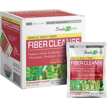 Suda Vitamin Fiber Cleanse 9 Gr 20'li Saşe