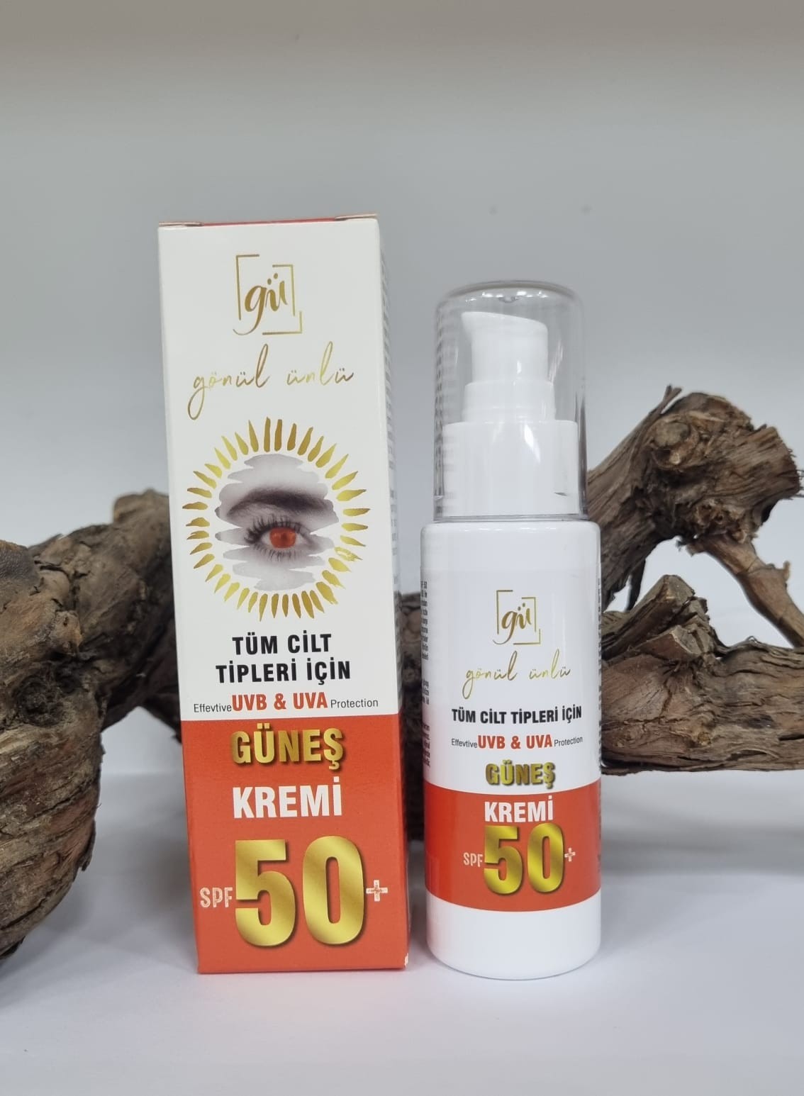 SPF 50 Güneş Kremi Tüm Cilt Tipleri için 100 ml